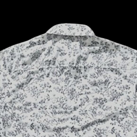 INC International Concepts White/Black Shirt | Size S - Picture 4 of 5